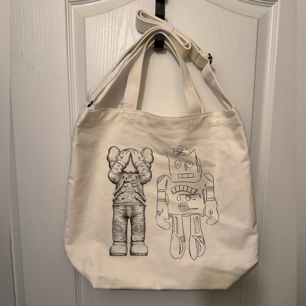 Uniqlo x Kaws x Andy Warhol 2 Way Tote Bag